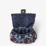 FENDI Mamma Baguette Medium Multicolored Night Butterfly beaded Bag - Image 2